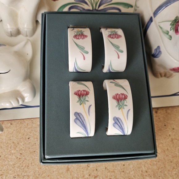 Lenox Poppies On Blue China Set - Picture 8 of 8